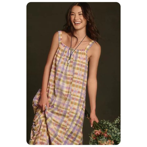 NWT Anthropologie Daily Practice Coming Up Dress sz xs - Picture 2 of 11